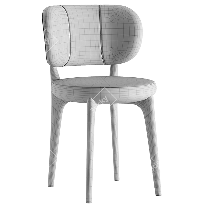 Luxury RICHMOND Chair Exported 3D model image 5