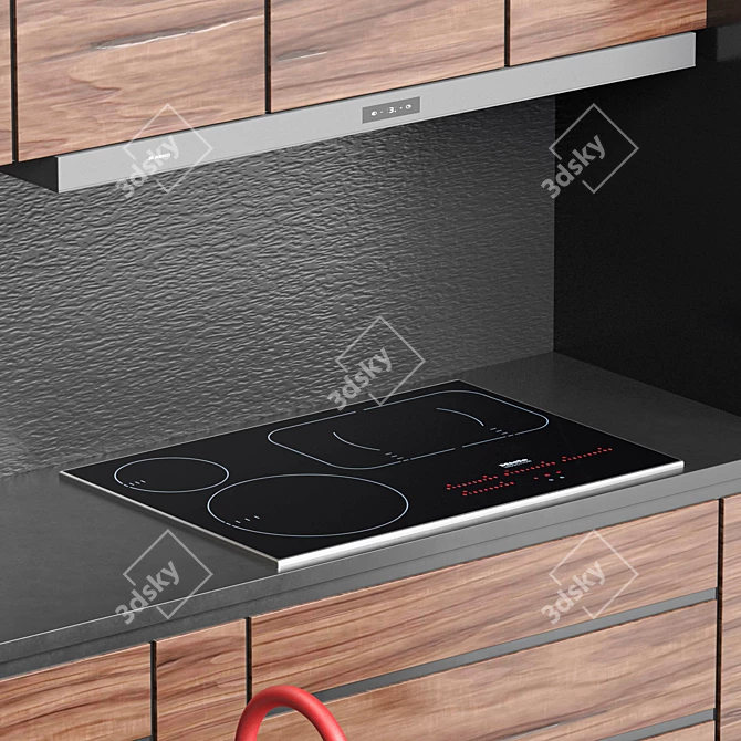 Modern Kitchen Design03: 3D Model 3D model image 3