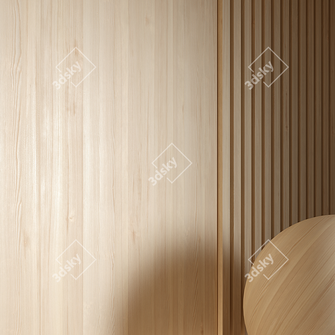 Seamless Wood Texture 6000x6000px 3D model image 2