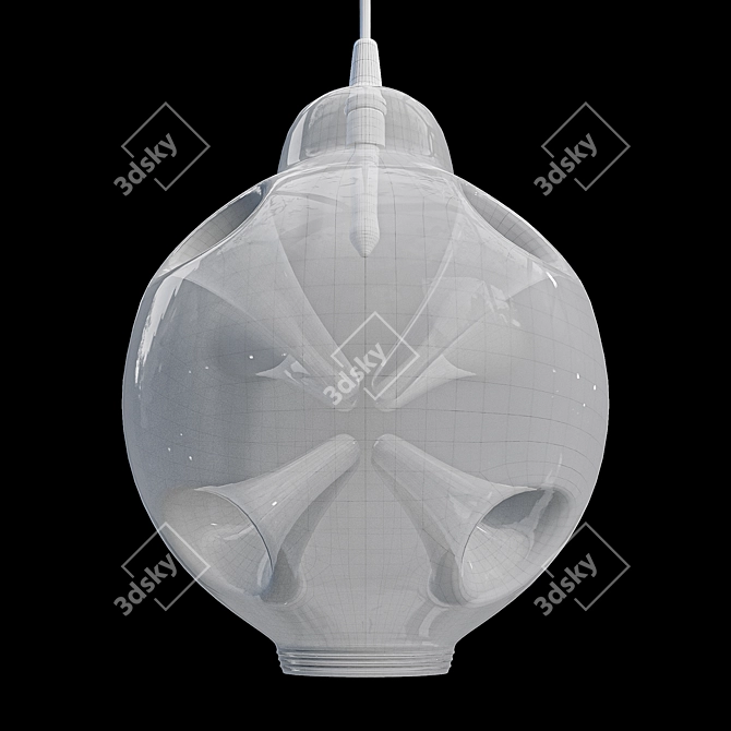 Breath Collection Glass Pendants 3D model image 4