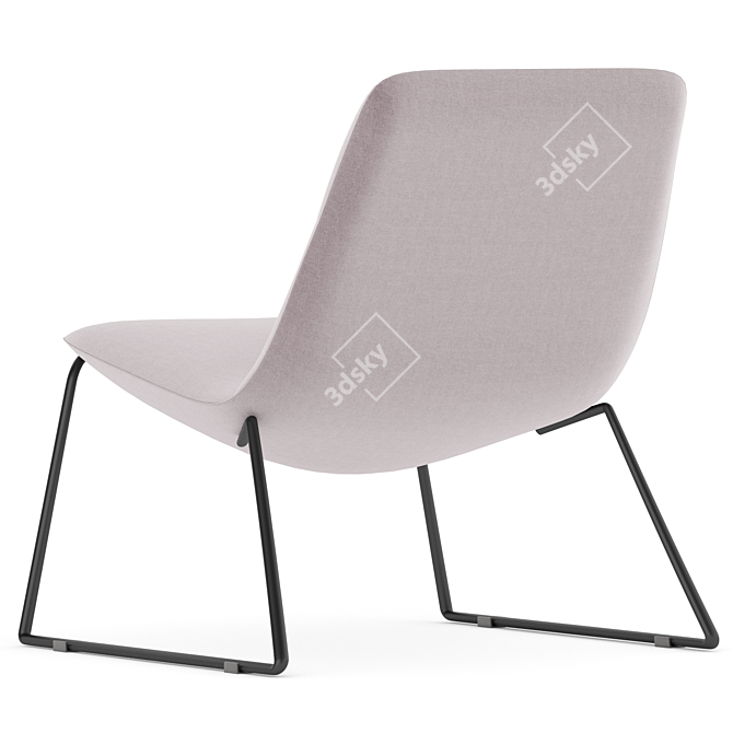 Modern Lounge Chair Furniture Design 3D model image 3