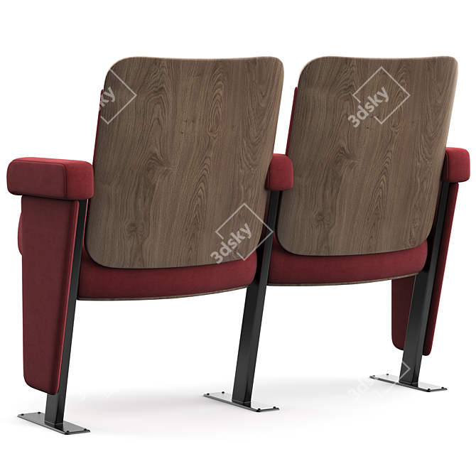 Evertaut Auditorium Seating Chair 3D model image 5