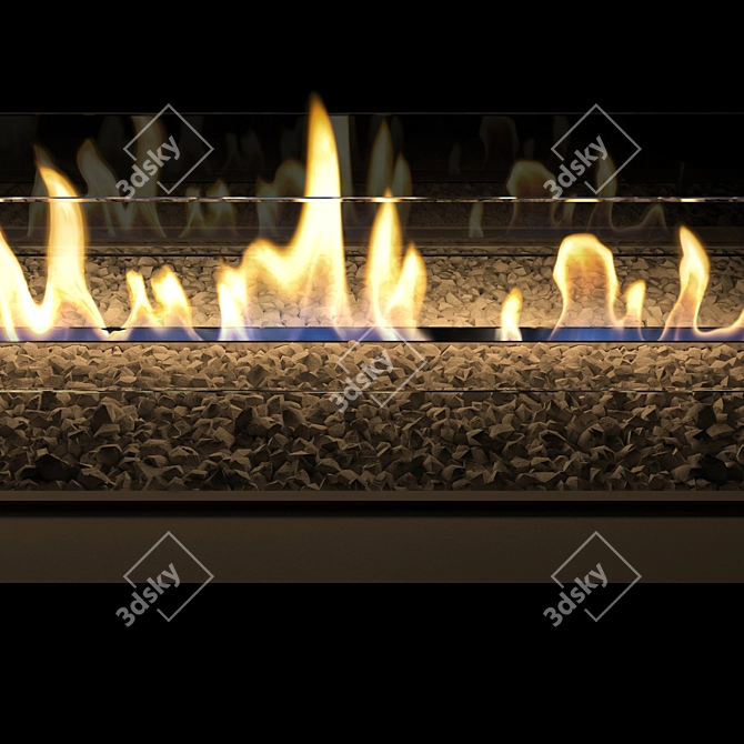 Modern Bio-O-Fire Bio Fireplaces 3D model image 3