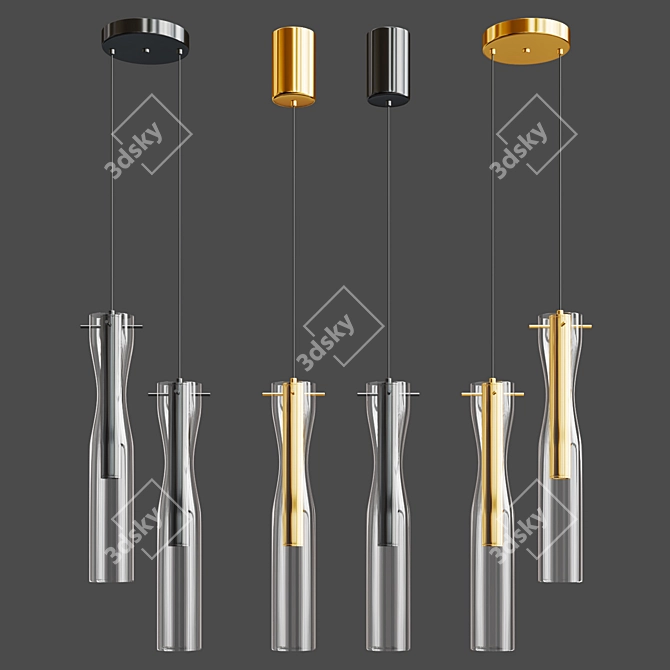 Modern Design Lamp Collection Mani 3D model image 2