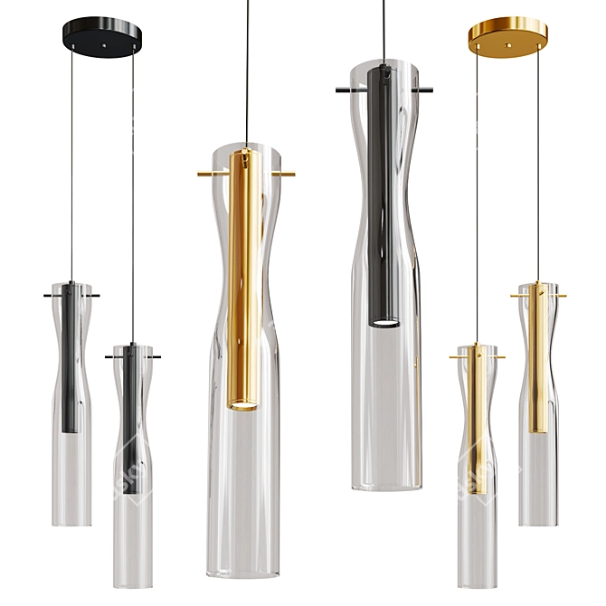 Modern Design Lamp Collection Mani 3D model image 3