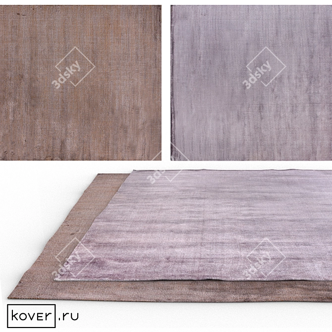 Modern Plain Art de Vivre Rugs 3D model image 1