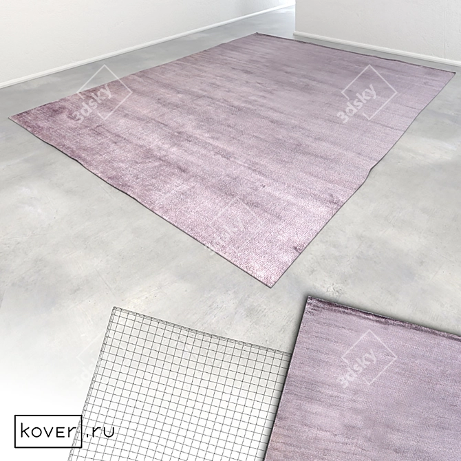 Modern Plain Art de Vivre Rugs 3D model image 2