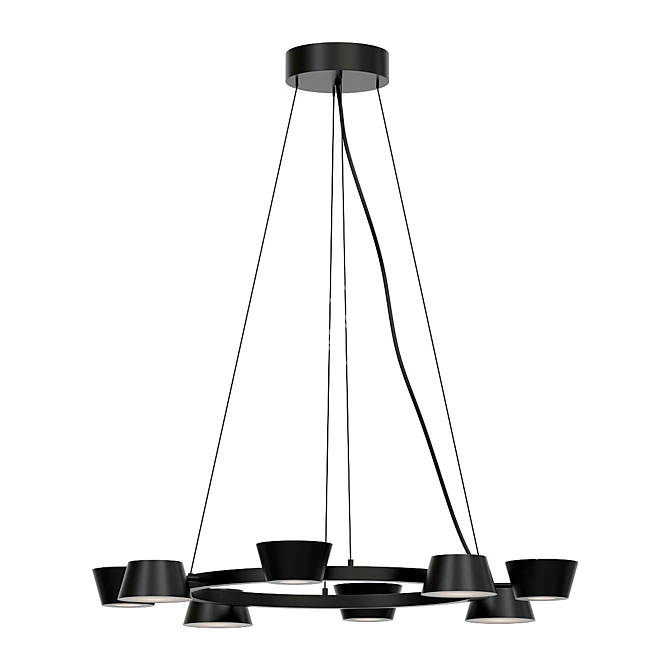  Stylish OLO Pendant Light 3D model image 1