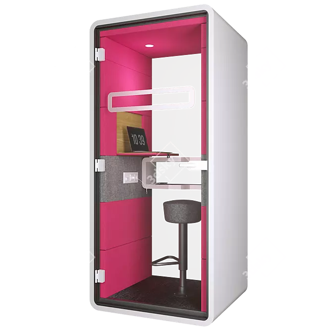 Executive Privacy Booth - HushPhone 3D model image 2