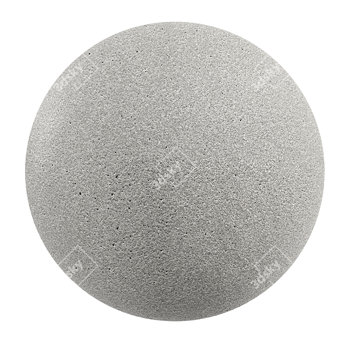  PBR Concrete 86 Seamless Material 3D model image 1