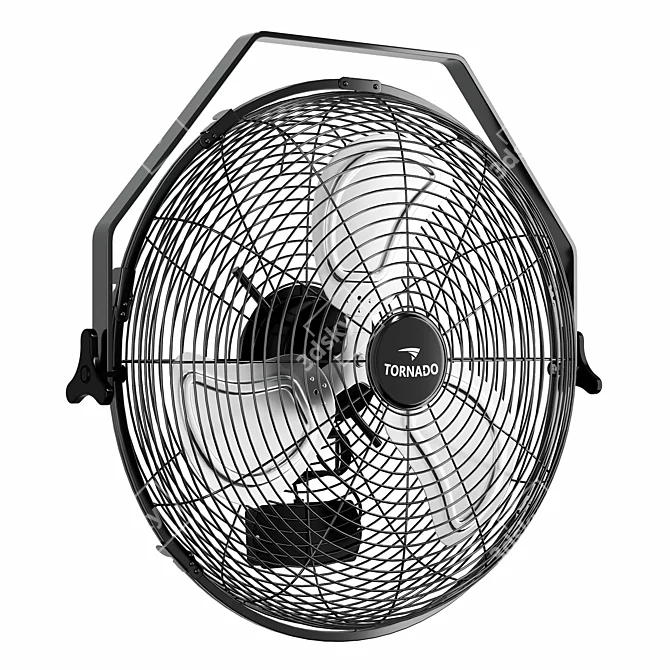  Tornado Wall Mount Fan 3D model image 1