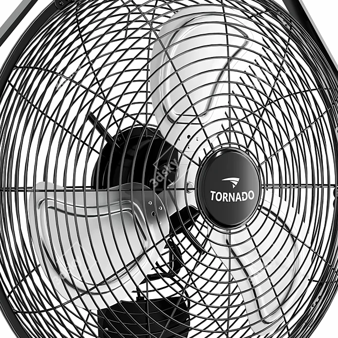  Tornado Wall Mount Fan 3D model image 3