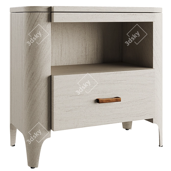 Modern Westerpark 2015 Nightstand 3D model image 1