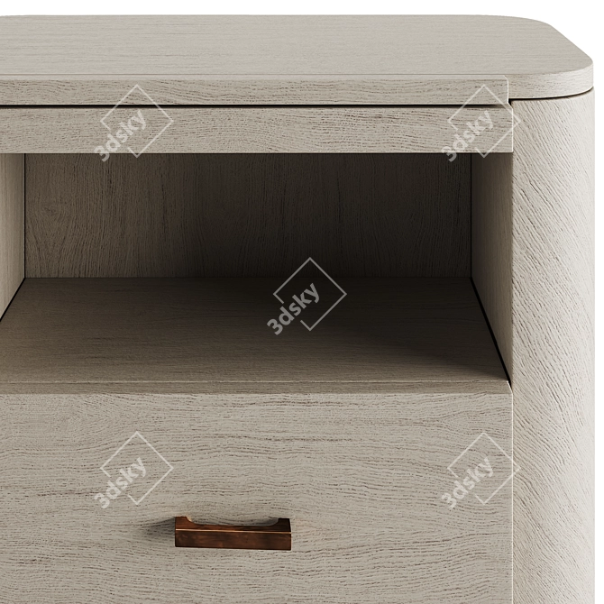 Modern Westerpark 2015 Nightstand 3D model image 2