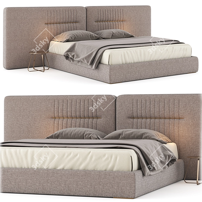 Luxurious Casa Magna Bed 2017 3D model image 1