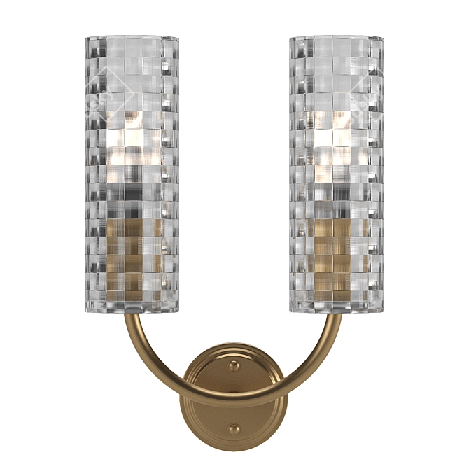 Elegant Empire Wall Sconce 3D model image 5