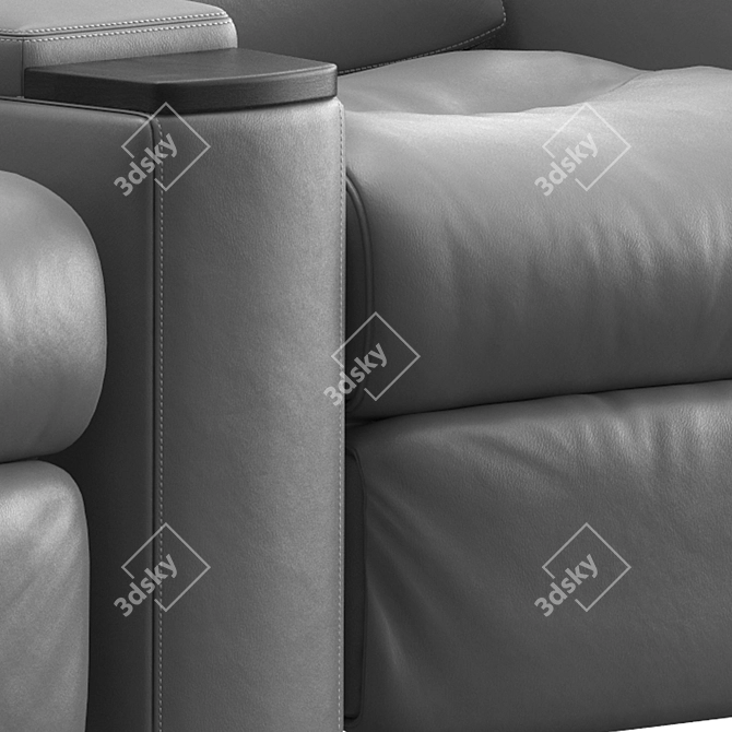 Divani Home Theater Armchair 3D model image 5