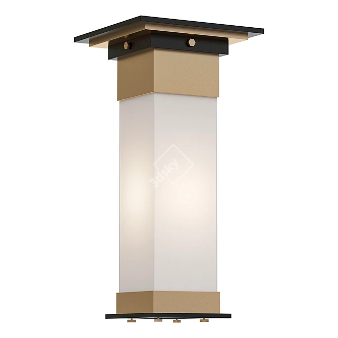 Elegant Farmleigh Ceiling Lighting 3D model image 1