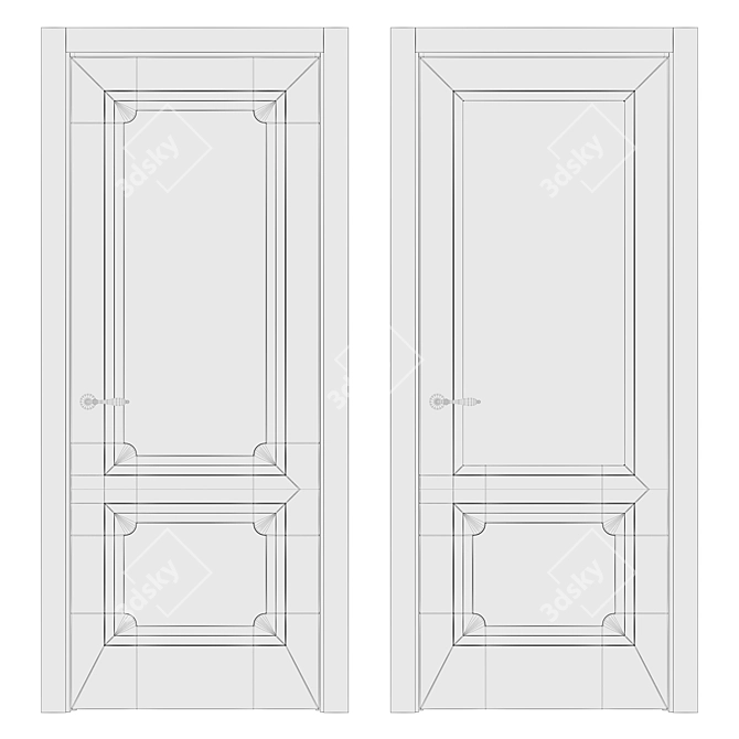 VERONA DORIAN Doors Collection 3D model image 3