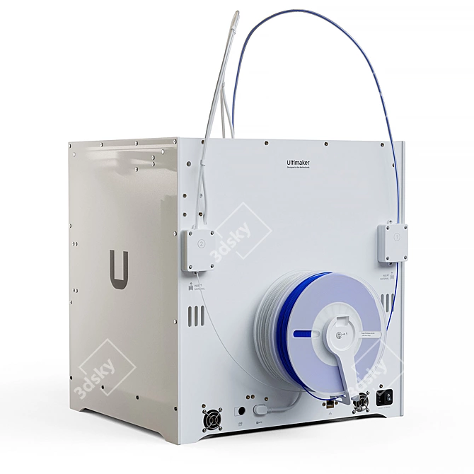 Ultimaker S5 3D Printer: Precise Printing 3D model image 4