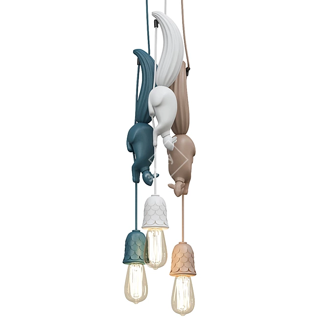 Romatti Werve Pendant Light 3D model image 2