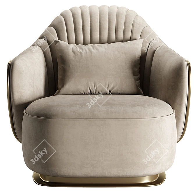 ADELE Chair 3D Model Texture 3D model image 2