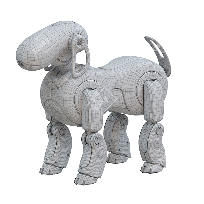 2018 Max Robot Dog Toy 3D model image 6