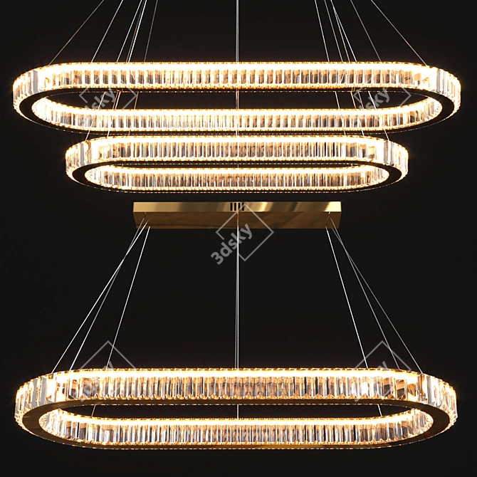 Elegant Bertolda Lighting Collection 3D model image 3