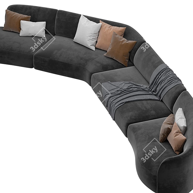 Sugar Sofa 2015 Modern Design 3D model image 3