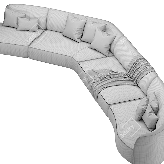 Sugar Sofa 2015 Modern Design 3D model image 4