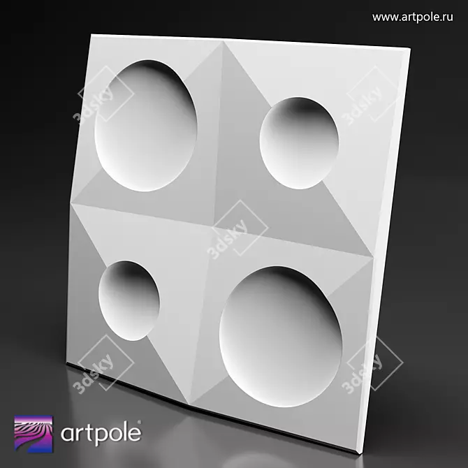 Balance 3D Panel by ARTPOLE 3D model image 1