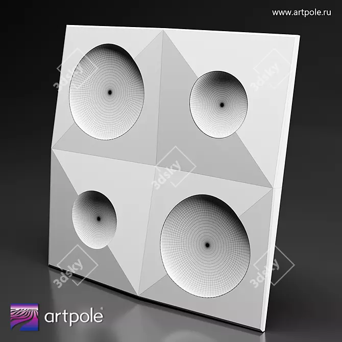 Balance 3D Panel by ARTPOLE 3D model image 2