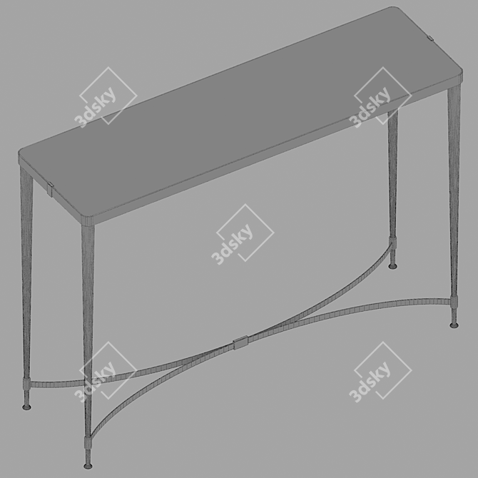 Ferrando Console by Galimberti Nino 3D model image 3