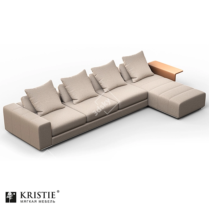 Kristie Mebel NY V2 Sofa 3D model image 2