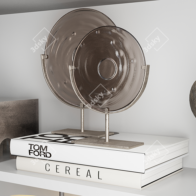 Modern Decor Set 15 3D model image 5