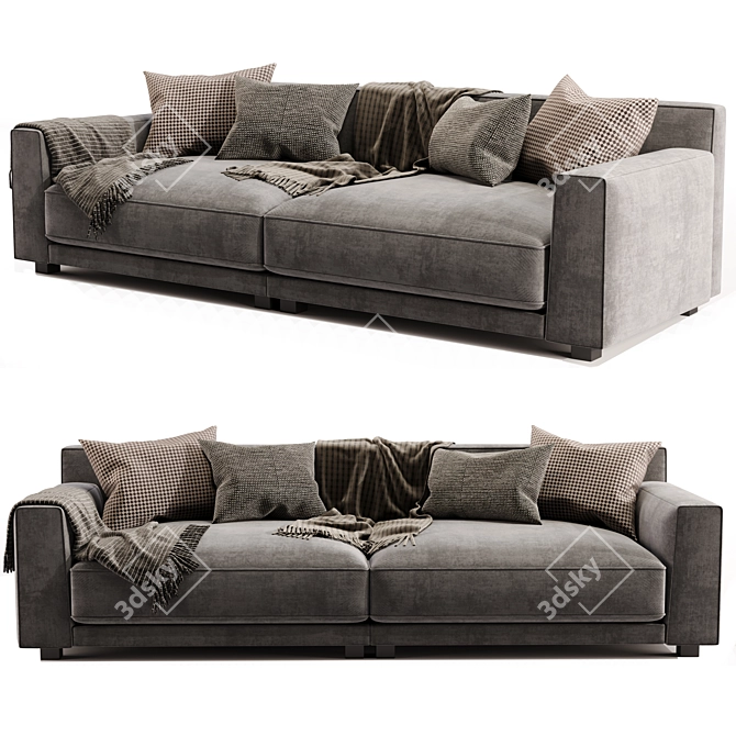 Jesse Daniel 2 Seater Sofa 3D model image 2