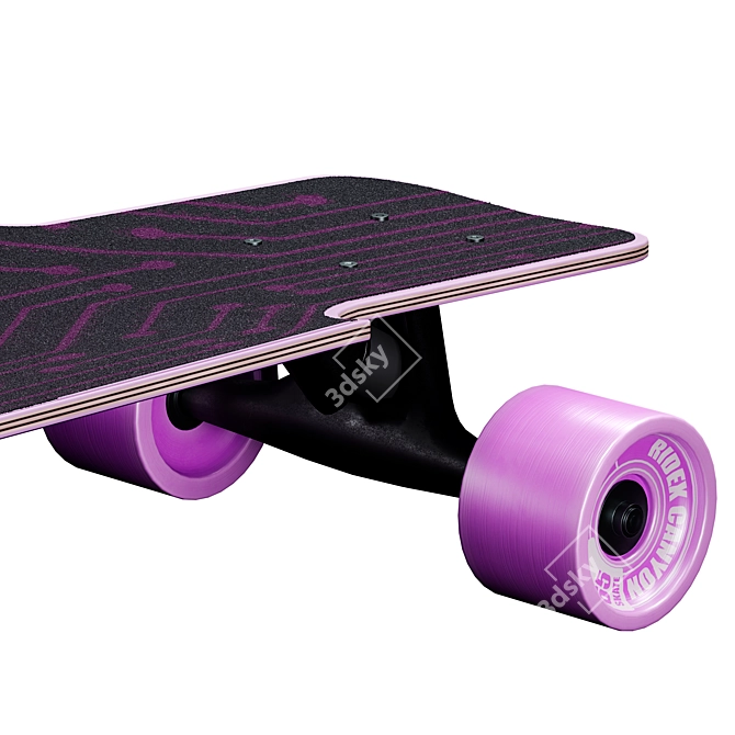 Ridex Canyon Longboard 3D Model 3D model image 3