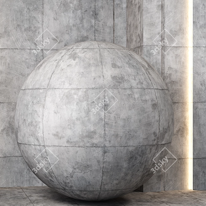 High-quality 4k Wall Patterns 3D model image 3