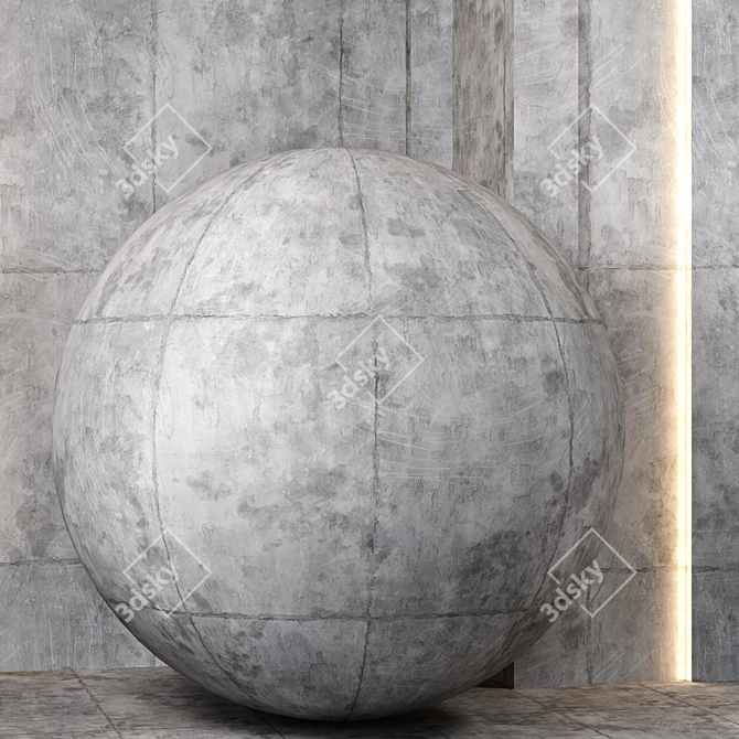 High-quality 4k Wall Patterns 3D model image 4