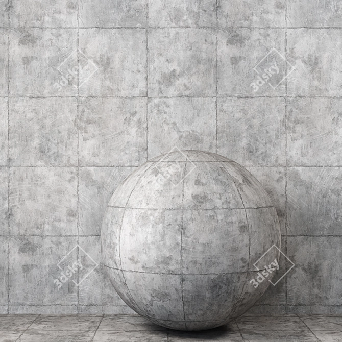 High-quality 4k Wall Patterns 3D model image 5