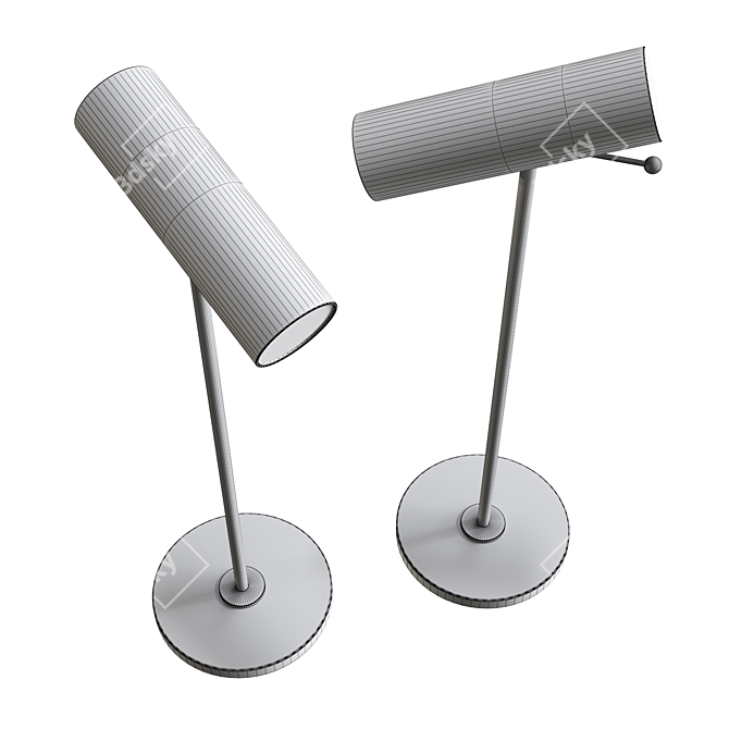  AERIN Lancelot Pivoting Table Lamp 3D model image 3