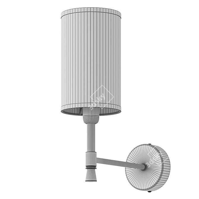 Evoluce Granze LED Wall Light 3D model image 5