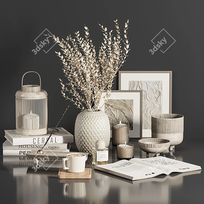 High-Quality Decor Set: Vray & Corona 3D model image 3