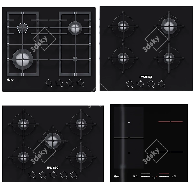 Chef's Choice Cooktop Ensemble 3D model image 1