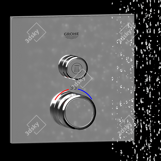 Ultimate Refreshment GROHE Shower 3D model image 2