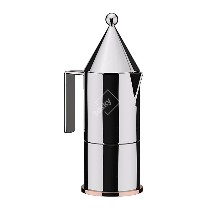 Alessi Conica Espresso Maker 3D 3D model image 1