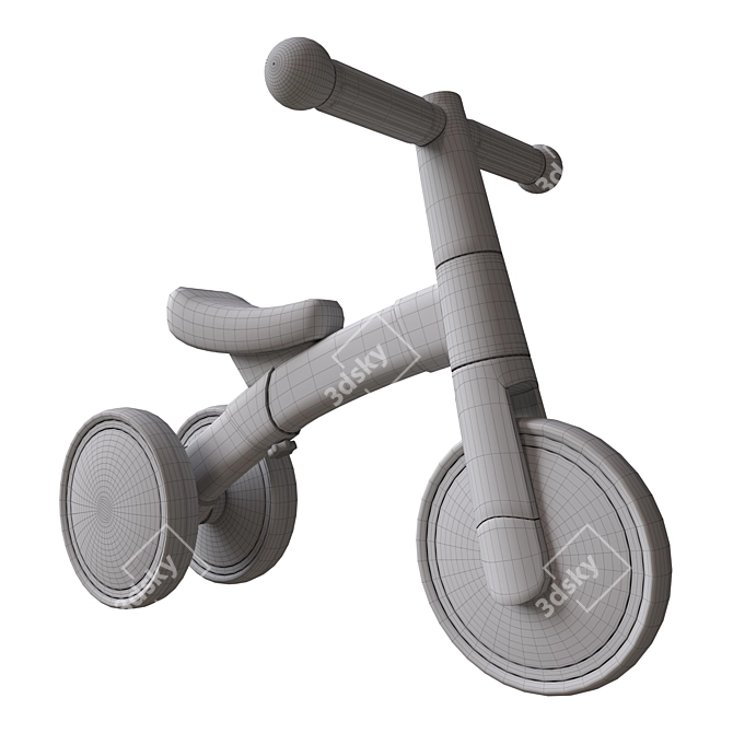 Hape Balance Bike for Toddlers 3D model image 5