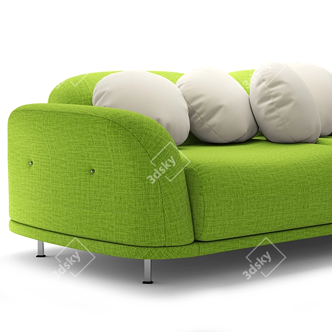 Moooi Cloud Sofa, Modern Design 3D model image 4