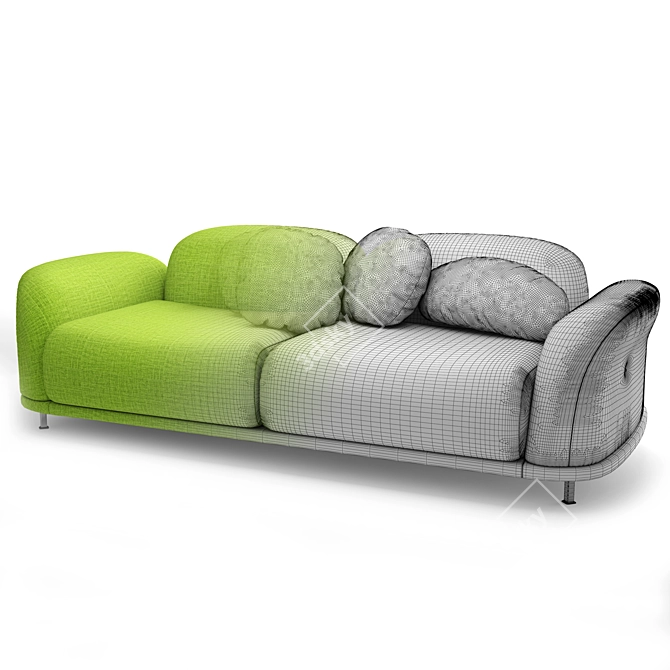 Moooi Cloud Sofa, Modern Design 3D model image 7