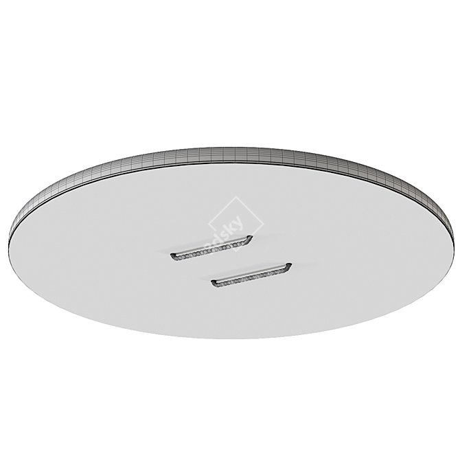 Modern Button Ceiling Lamp - Vray/Corona 3D model image 3